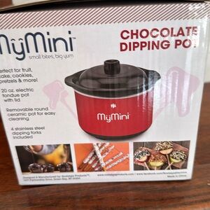 Chocolate dipping pot